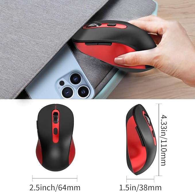 AT258-Red & Black
