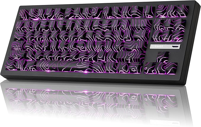 Black Topographic