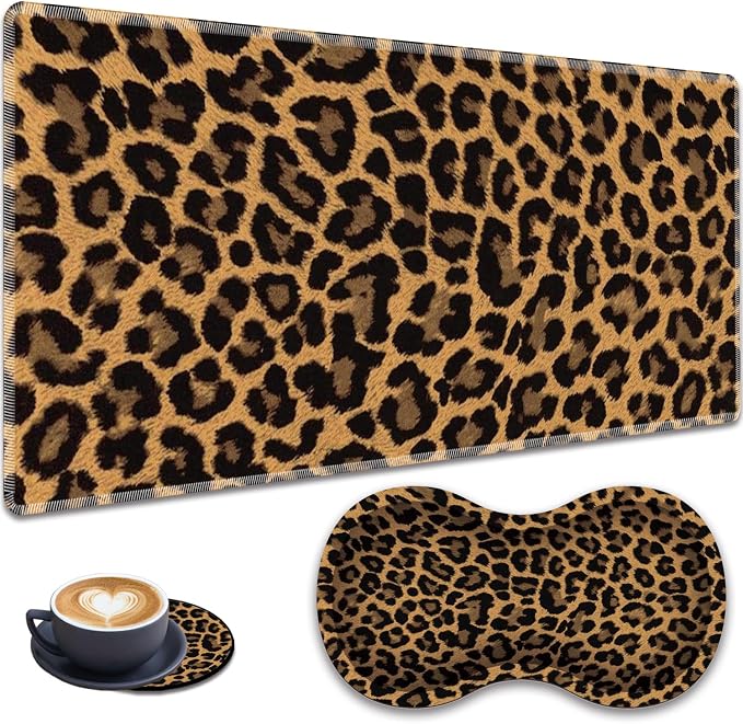 Brown Leopard Print