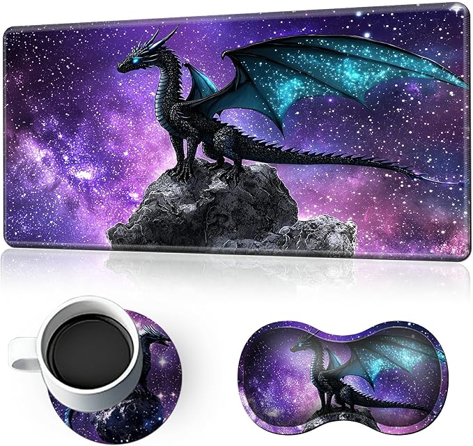 Dragon Purple Starry Sky