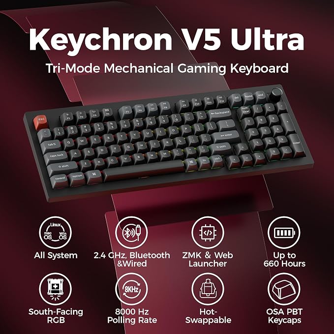 Keychron Silk POM Switch - Red
