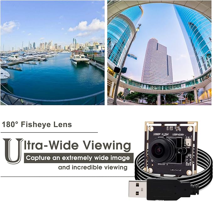 180° Fisheye Lens
