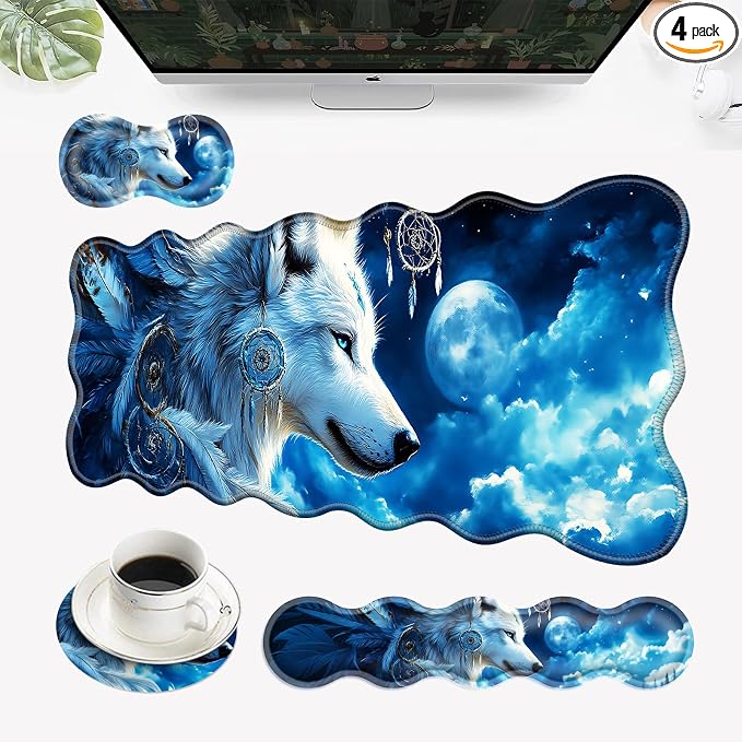 20 Wolf Dreamcatcher