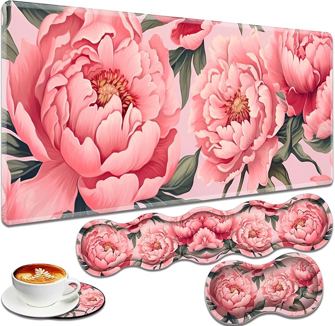 Art Pink Flowers