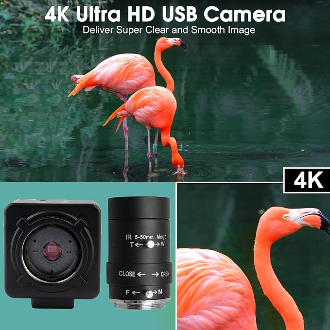 5mm-50mm Optical Zoom Lens