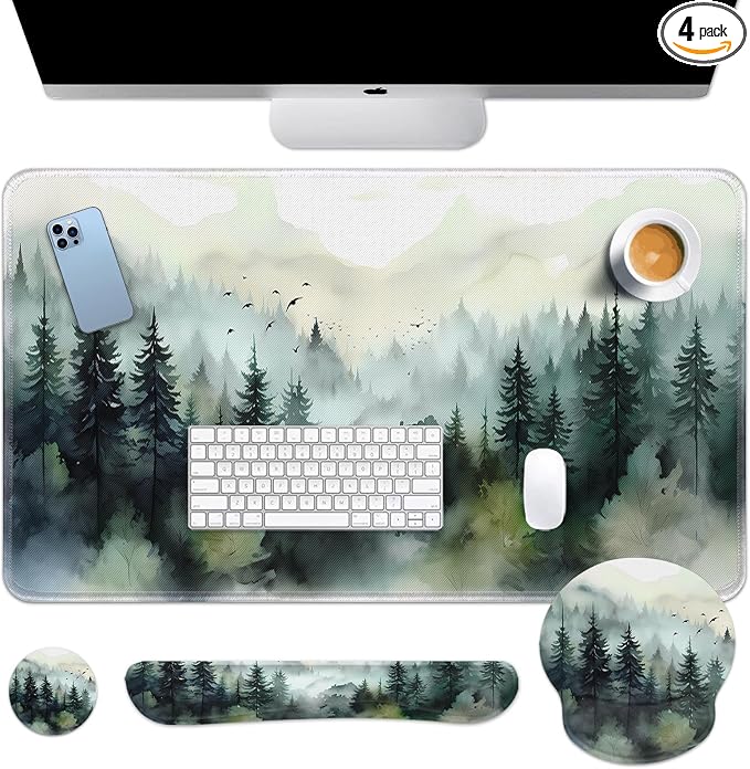 Ink Style Mountain Forest