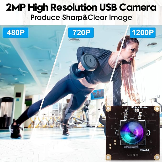 100° no distortion lens