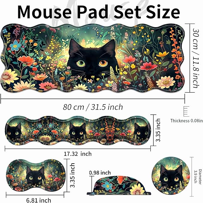 Cute Flowers Cat