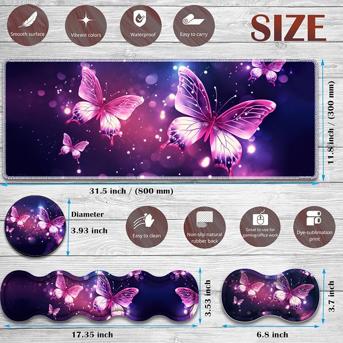 Pink Purple Butterfly