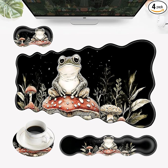 9 Frog on Mushroom
