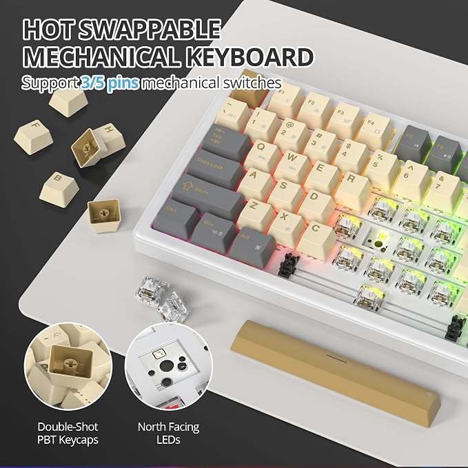 82 Caramel/White Switch