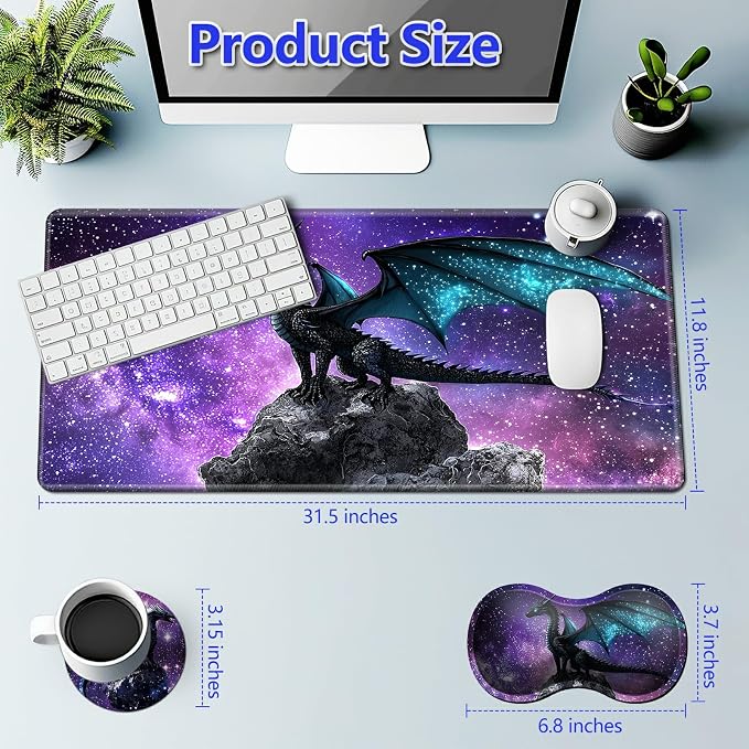 Dragon Purple Starry Sky