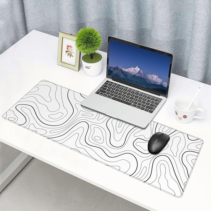 White Topographic
