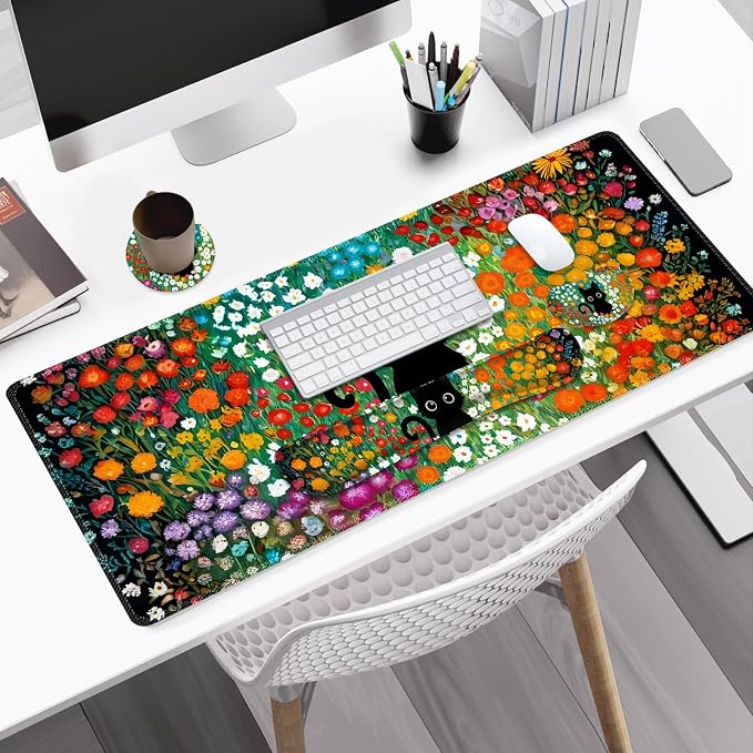 Multicolored Flower Cat