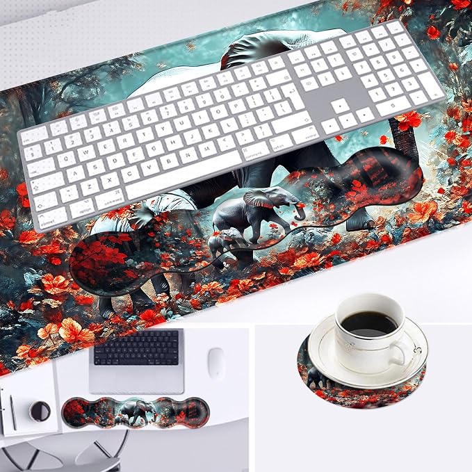 Floral Elephant