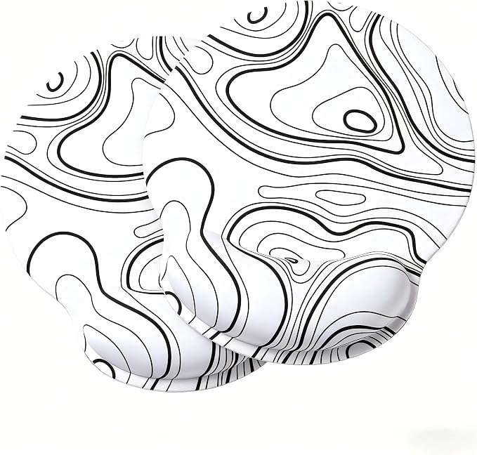 Topographic(White)
