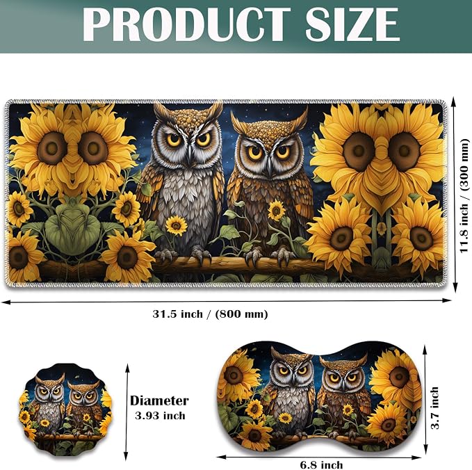 Owls and Sunflowers