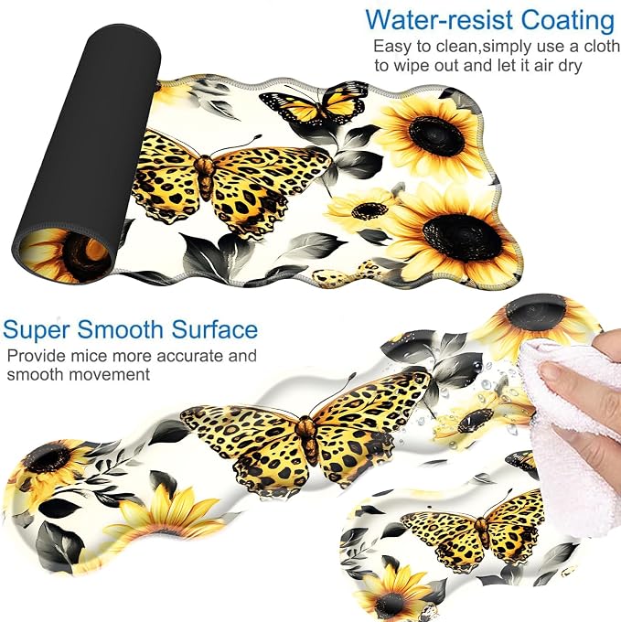3 Sunflower and Butterflies