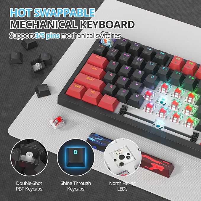 Red Black /Red Switch