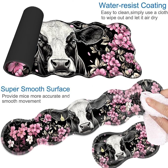 12 Cute Cow Floral
