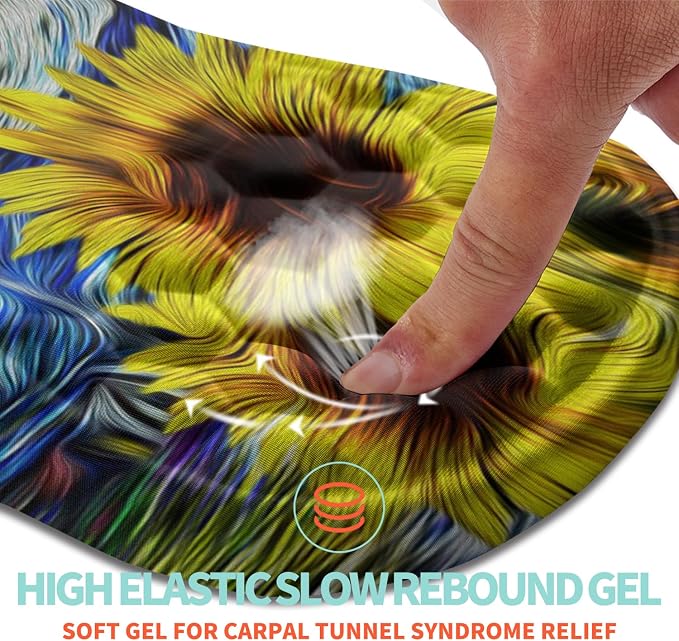 Kg006-sunflower Starry Night