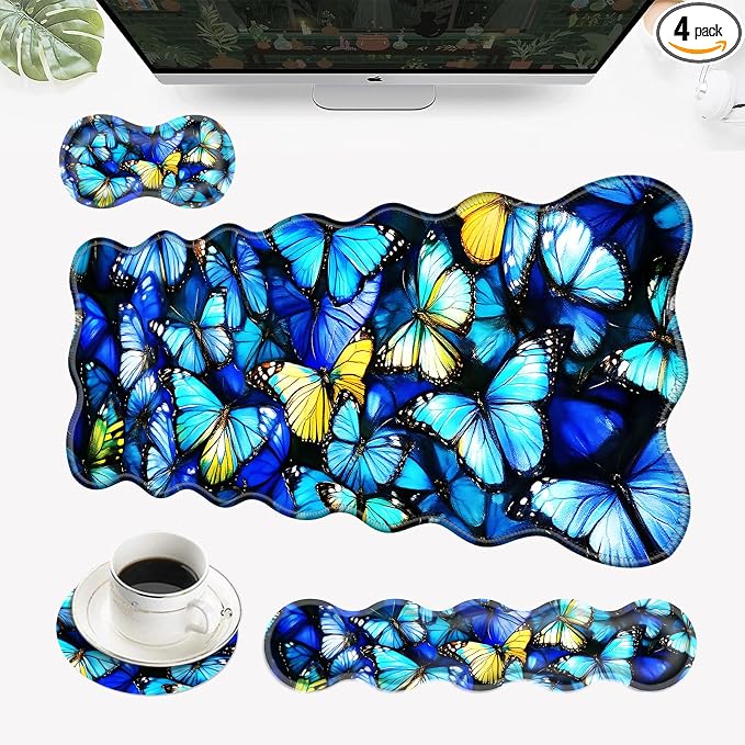 2 Colorful Butterflies