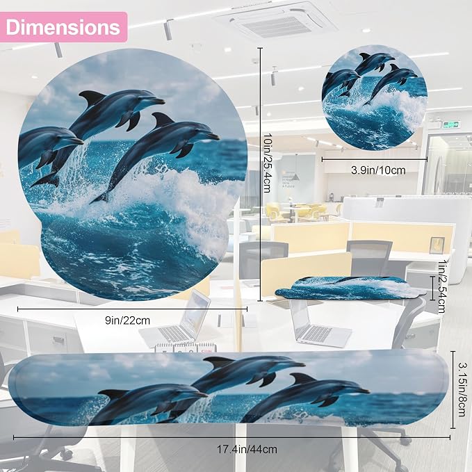 Dolphins in Ocean