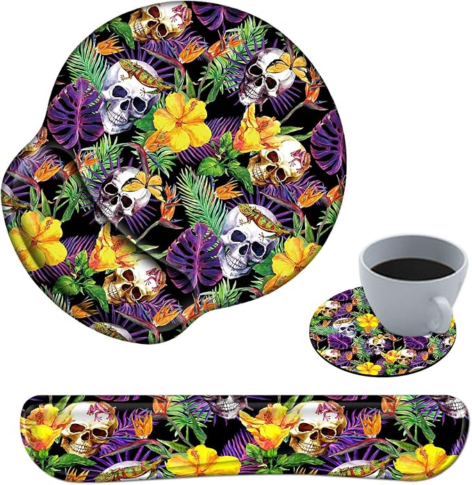 Skulls Flowers