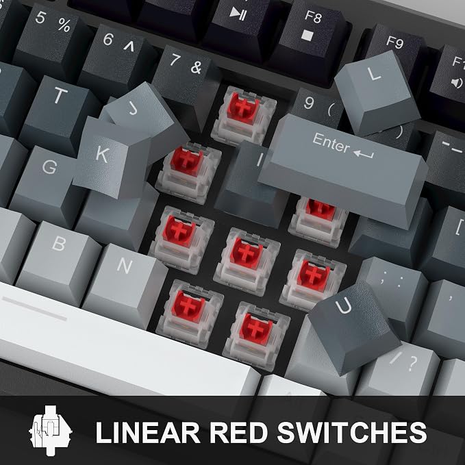 Gradient Gray - Red Switch