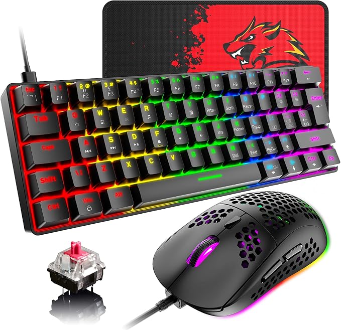 black/red switch