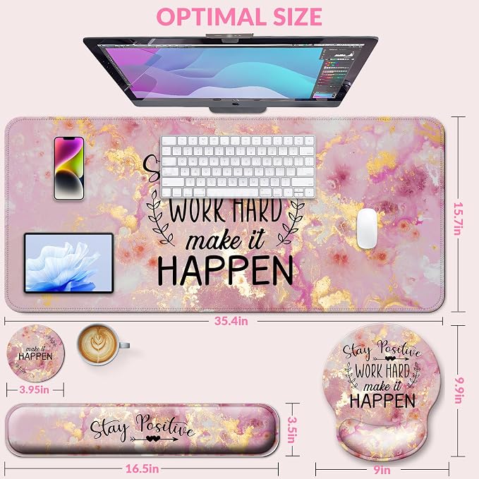 C1-Pink Stay Positive