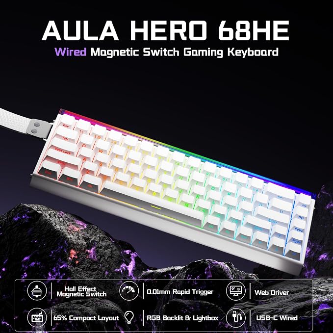 Side-engraved White