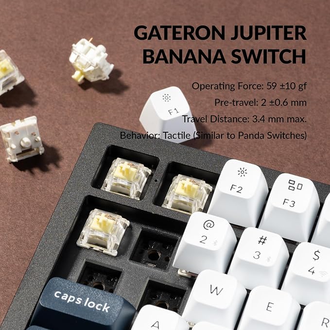 Hot-swap Gateron Jupiter Banana Switch