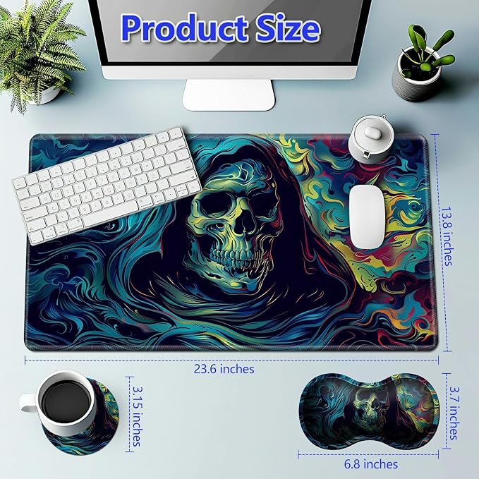 blue skull