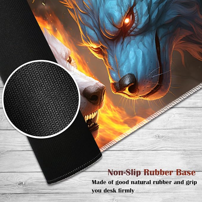 Ice Wolf and Fire Wolf