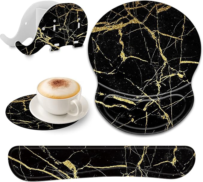 Black Gold Marble