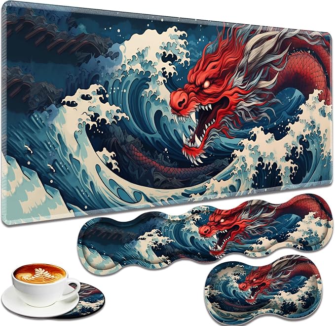 Sea Wave Red Dragon