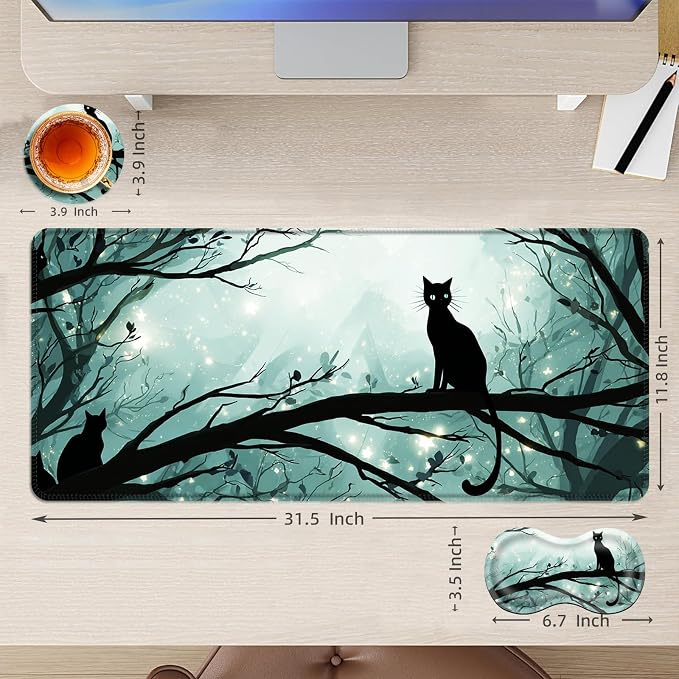 Cats in Moonlit Forest-2-27