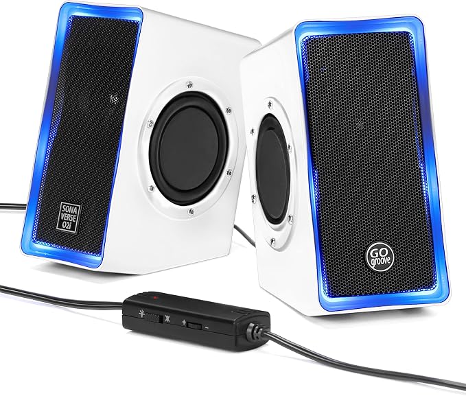 White with LEDs