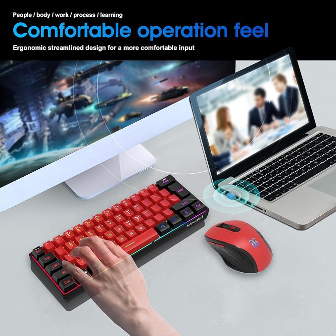 Black Red Combo