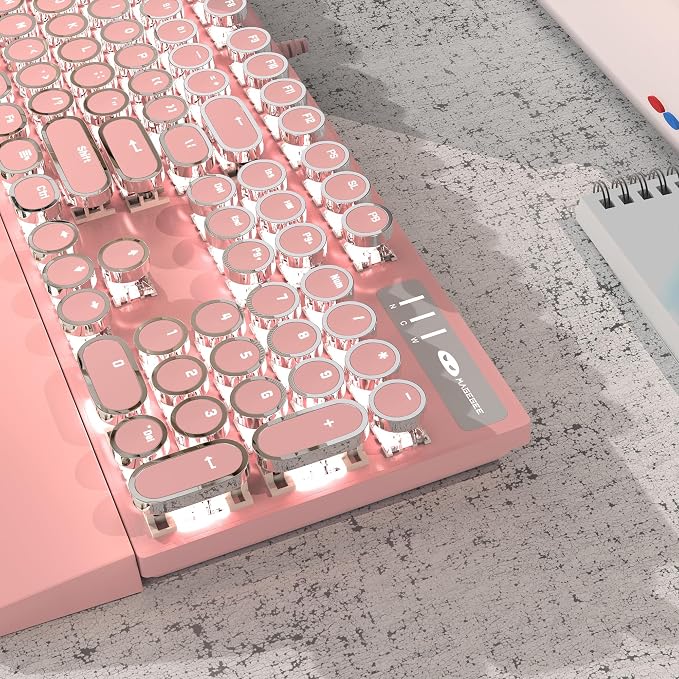 Pink and White
