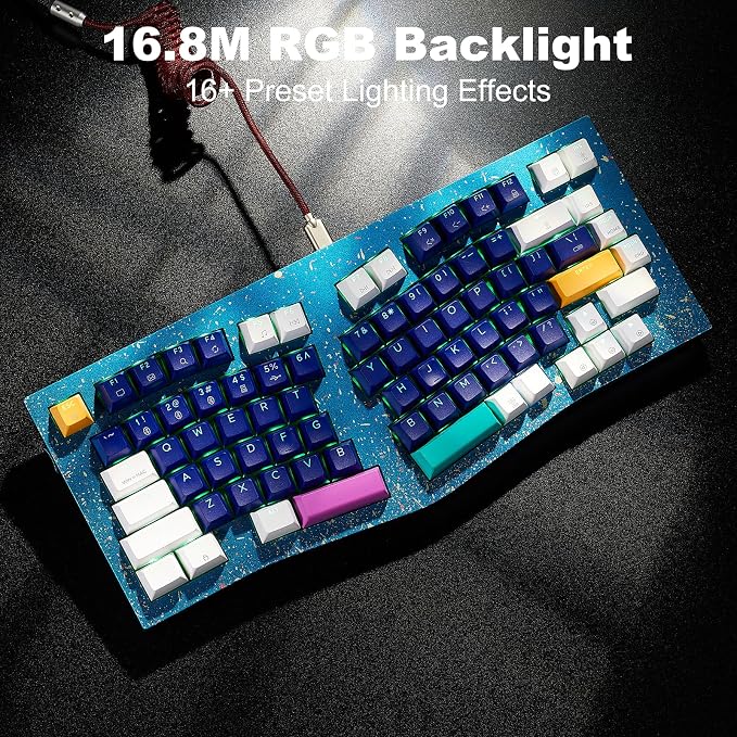 Color Blue-Creamy Linear