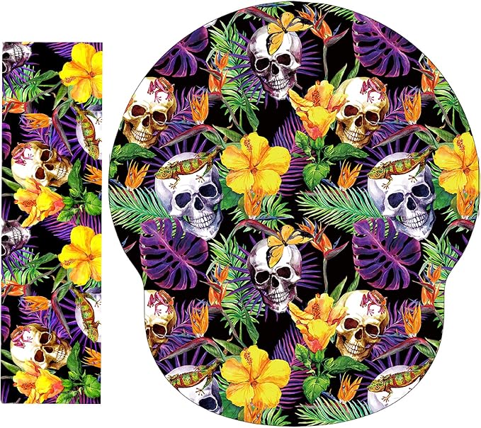 Skulls Flowers