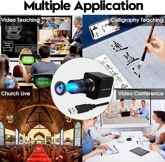 260fps USB Camera with 2.8-12mm Zoom Lens