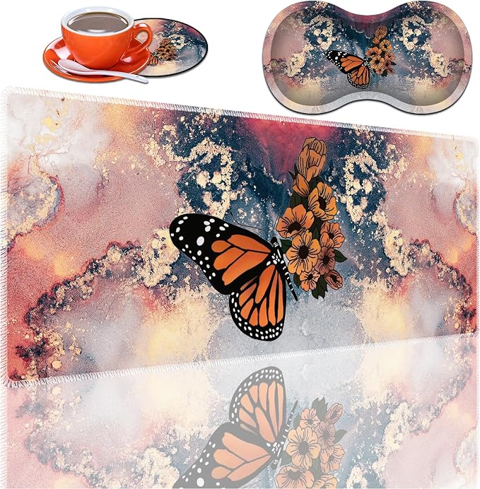 13-Marble and Flower Butterfly