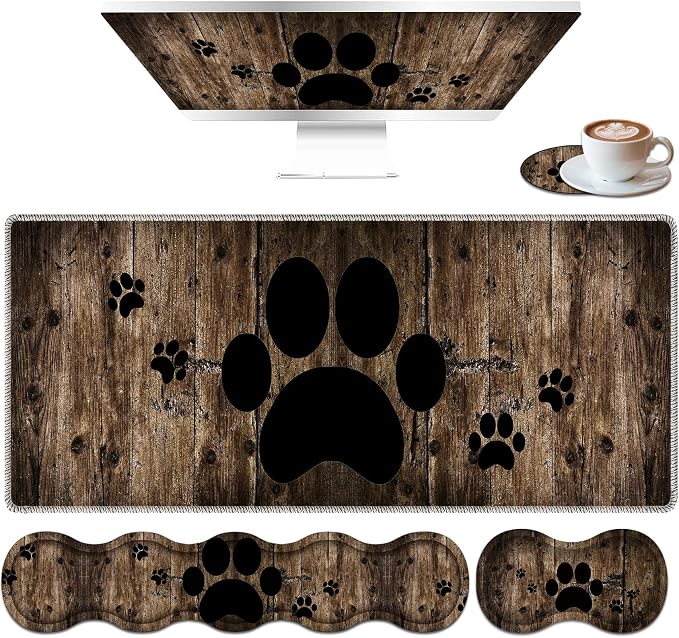 Cute Dog Paw Prints
