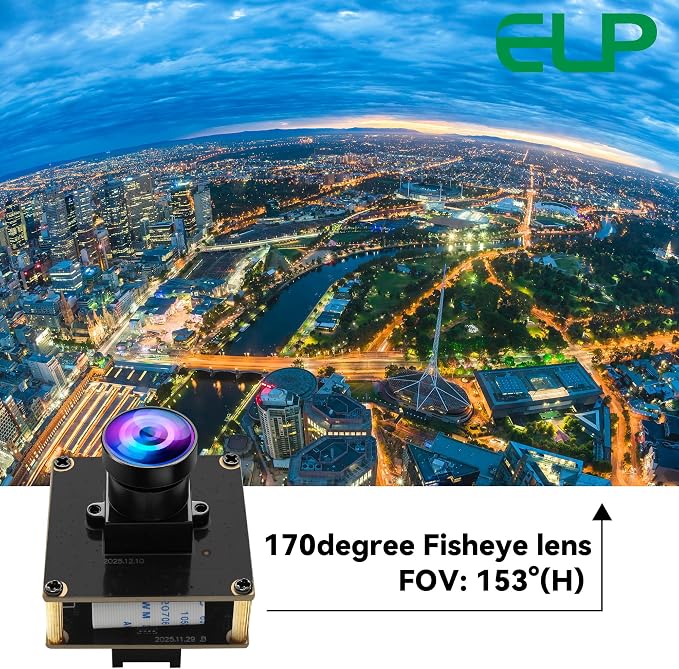 170° Fisheye Lens